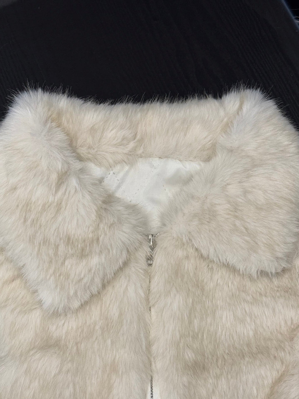 Moncler Faux Fur Convertible Jacket