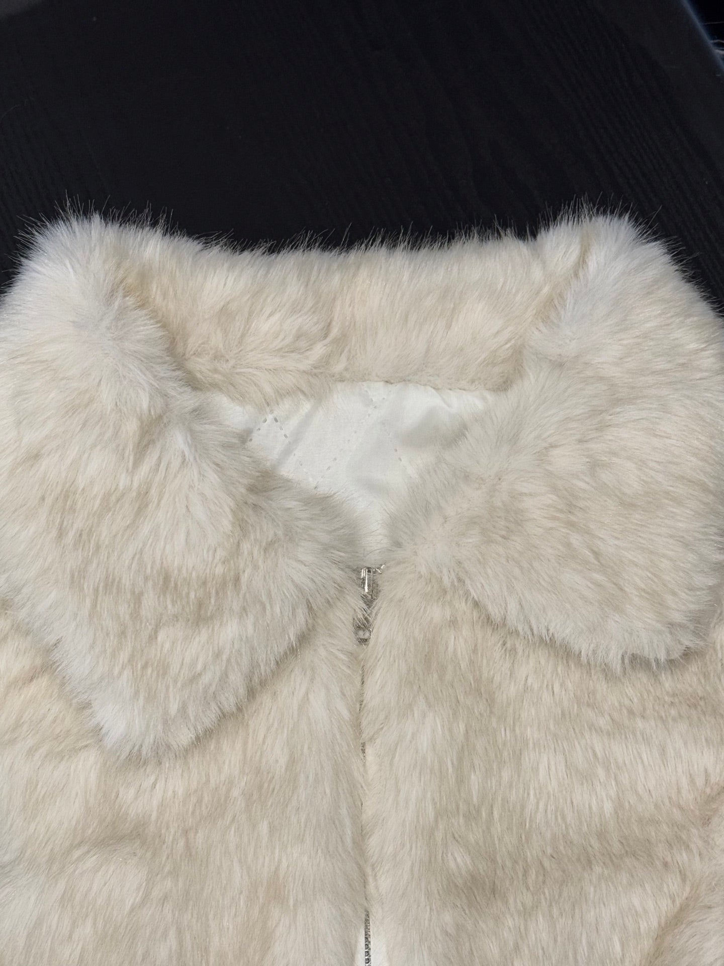 Moncler Faux Fur Convertible Jacket