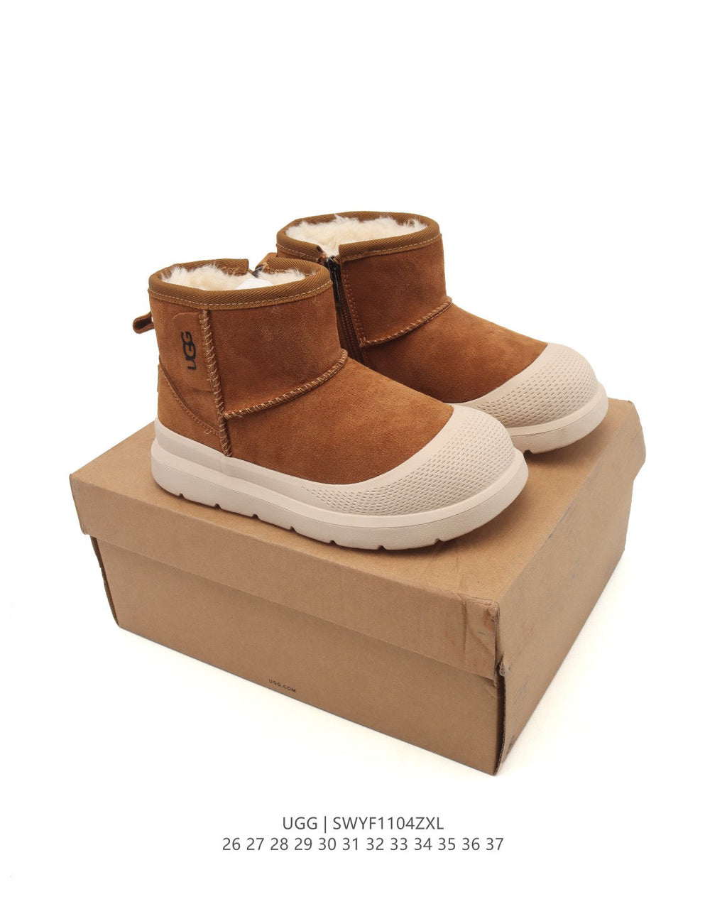 UGG Retro Color-Block Kids High-Top Boots – Kids Collection