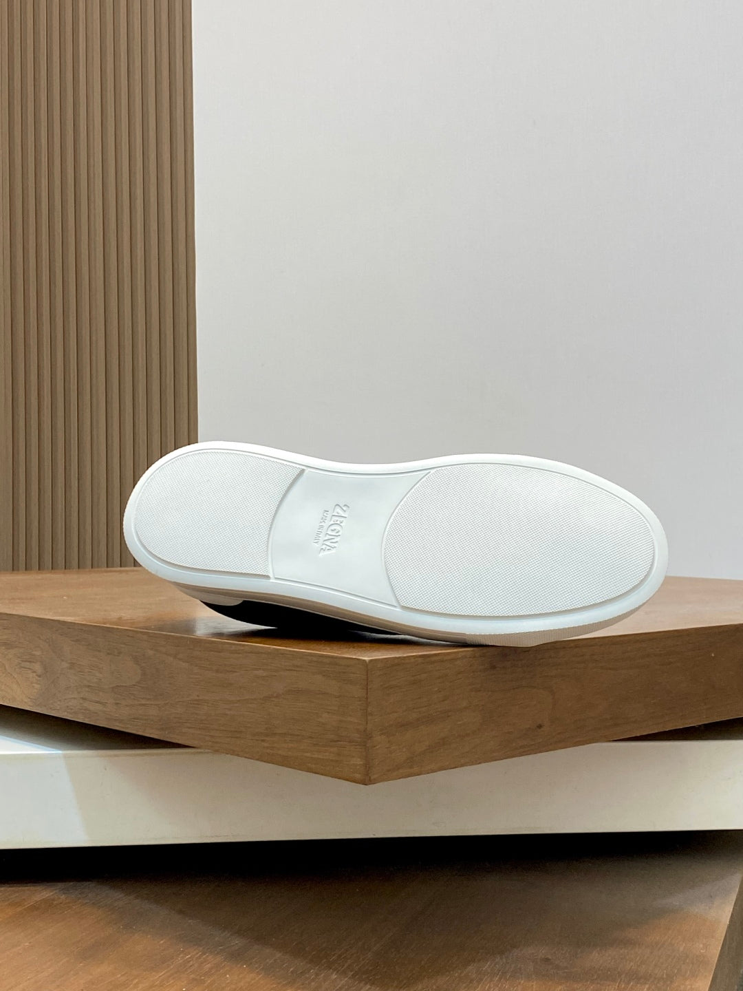 Ermenegildo Zegna Triple Stitch Deer Leather Sneakers