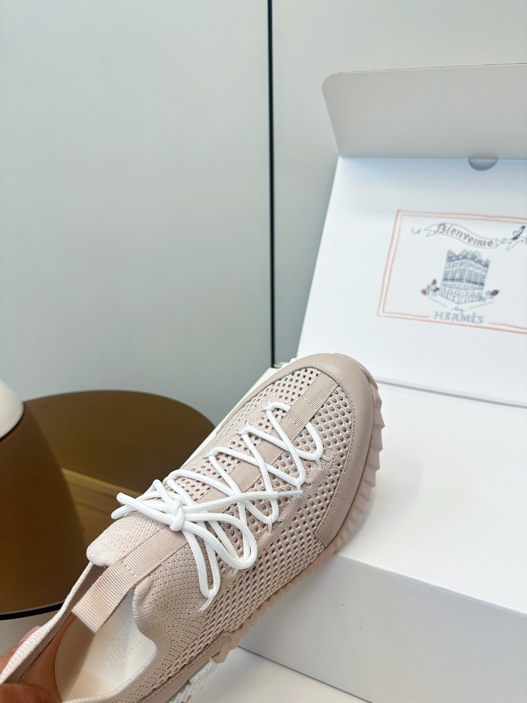 Hermes Classic Couple's Casual Sneakers