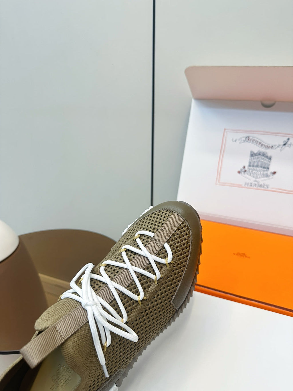 Hermes Classic Couple's Casual Sneakers