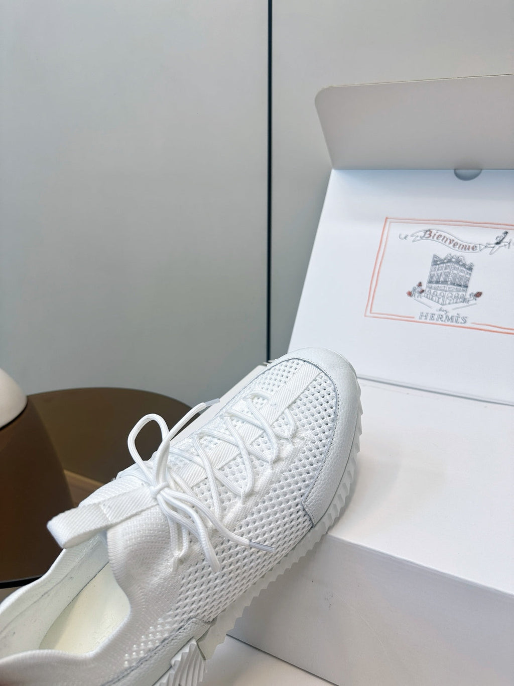 Hermes Classic Couple's Casual Sneakers