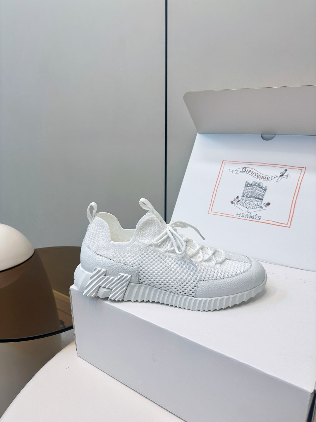 Hermes Classic Couple's Casual Sneakers