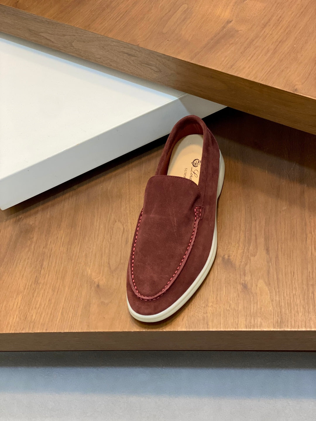 Loro Piana Suede Leather Slip-On Loafers – Unisex
