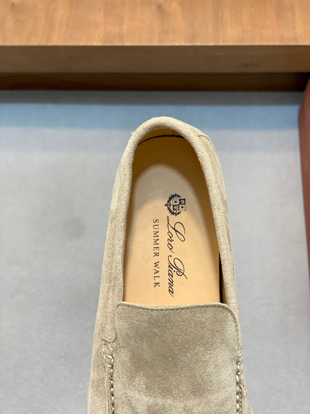 Loro Piana Suede Leather Slip-On Loafers – Unisex