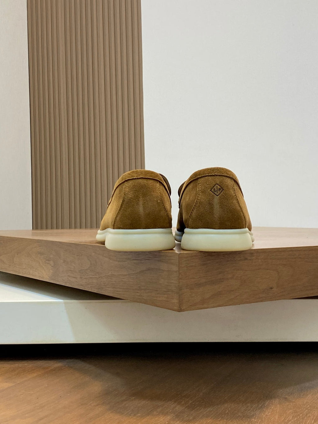 Loro Piana Suede Leather Slip-On Loafers – Unisex