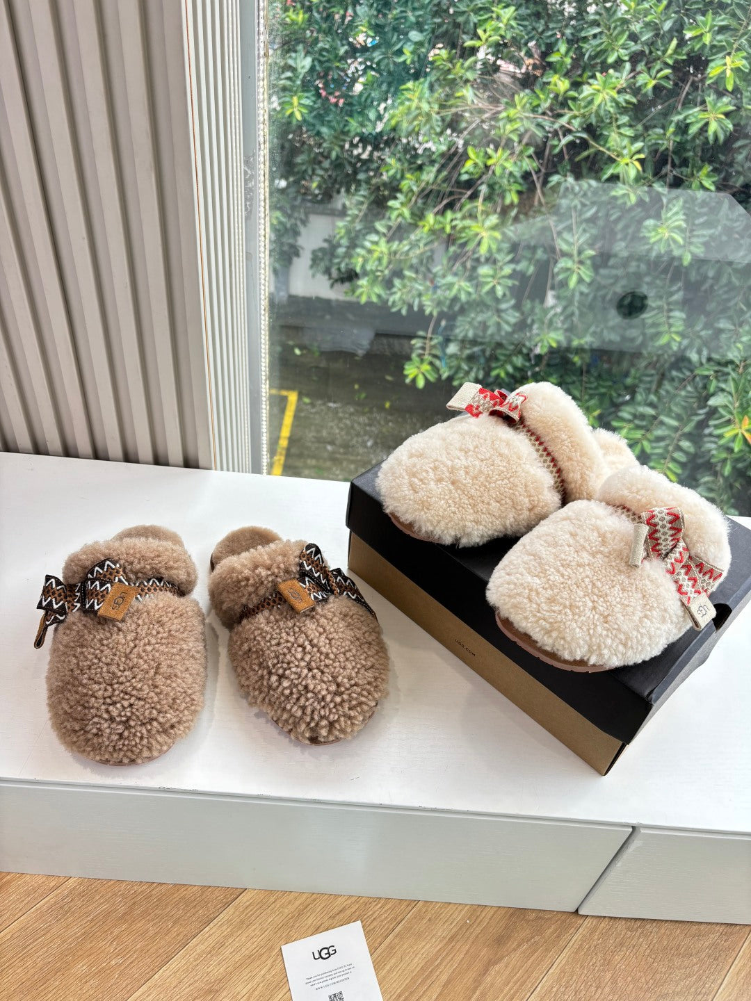 UGG Autumn/Winter Wool Slippers