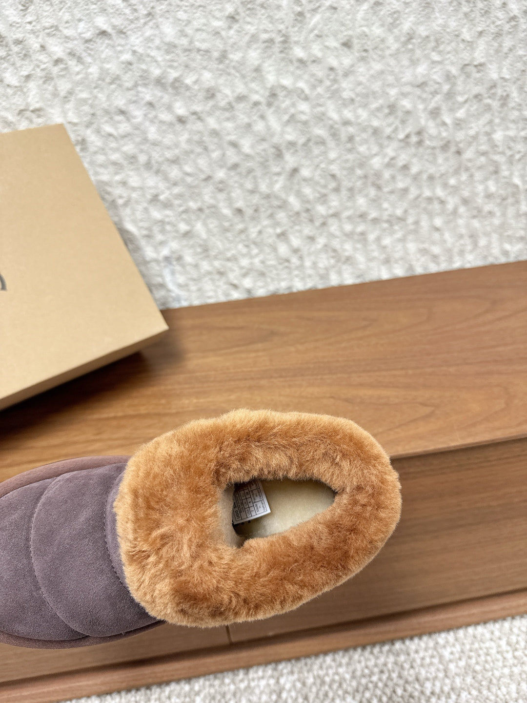 UGG Sheepskin Fur-Lined Slippers – Autumn/Winter Collection