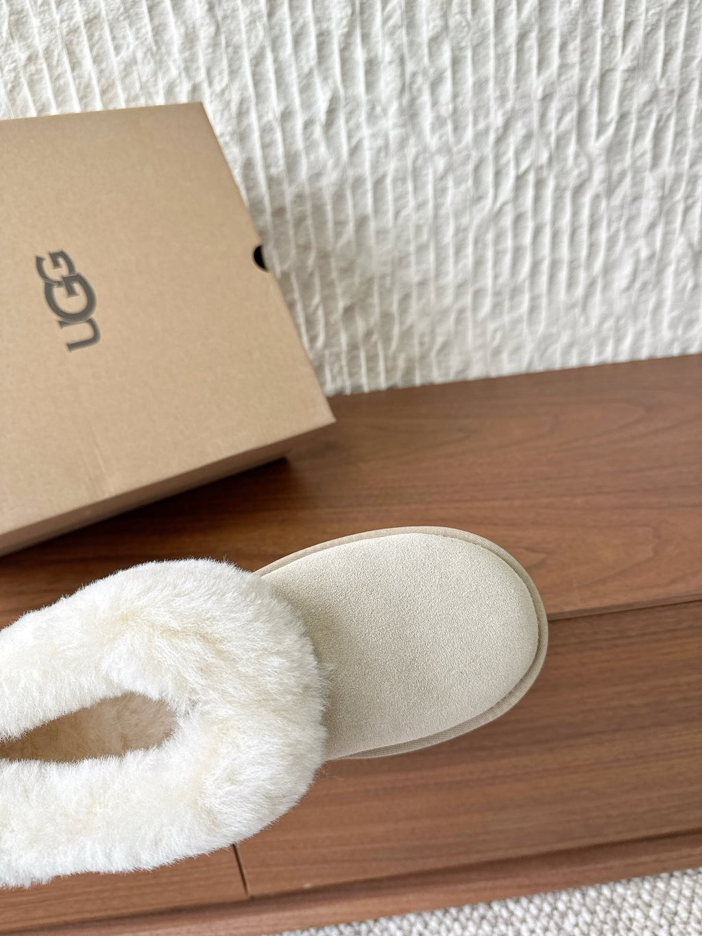 UGG Sheepskin Fur-Lined Slippers – Autumn/Winter Collection
