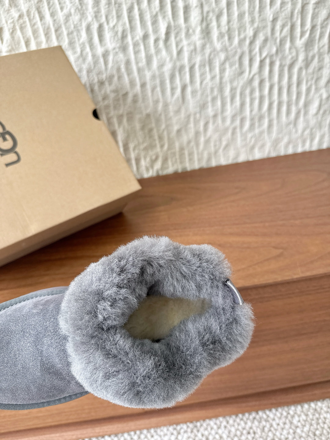 UGG Sheepskin Fur-Lined Slippers – Autumn/Winter Collection