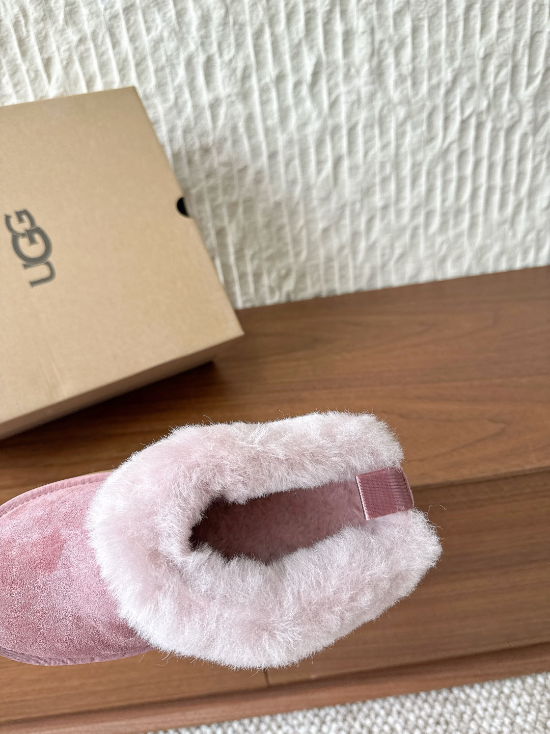 UGG Sheepskin Fur-Lined Slippers – Autumn/Winter Collection