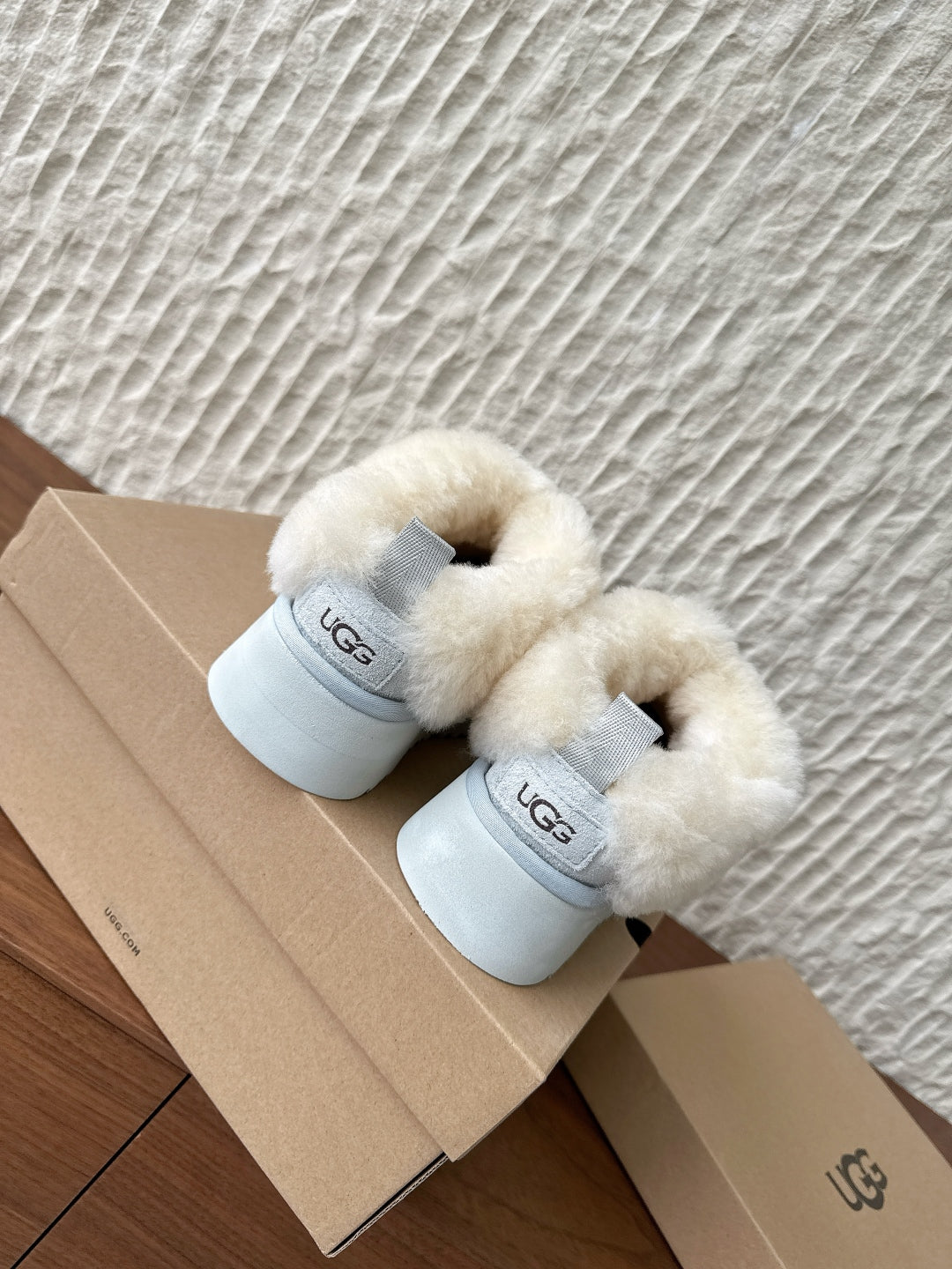 UGG Sheepskin Fur-Lined Slippers – Autumn/Winter Collection