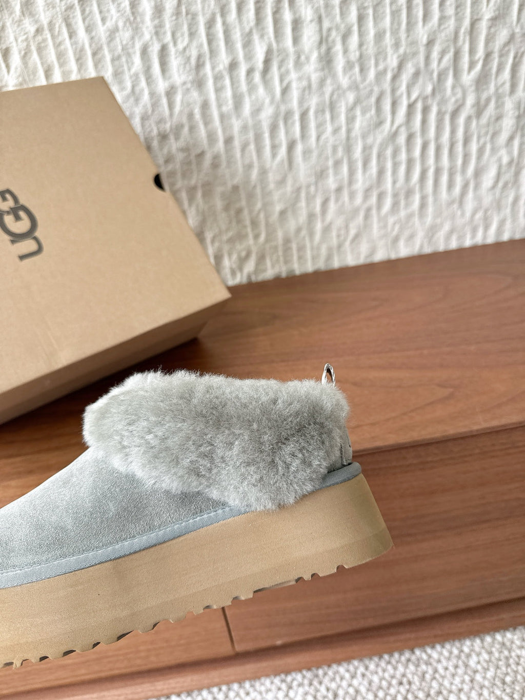 UGG Sheepskin Fur-Lined Slippers – Autumn/Winter Collection