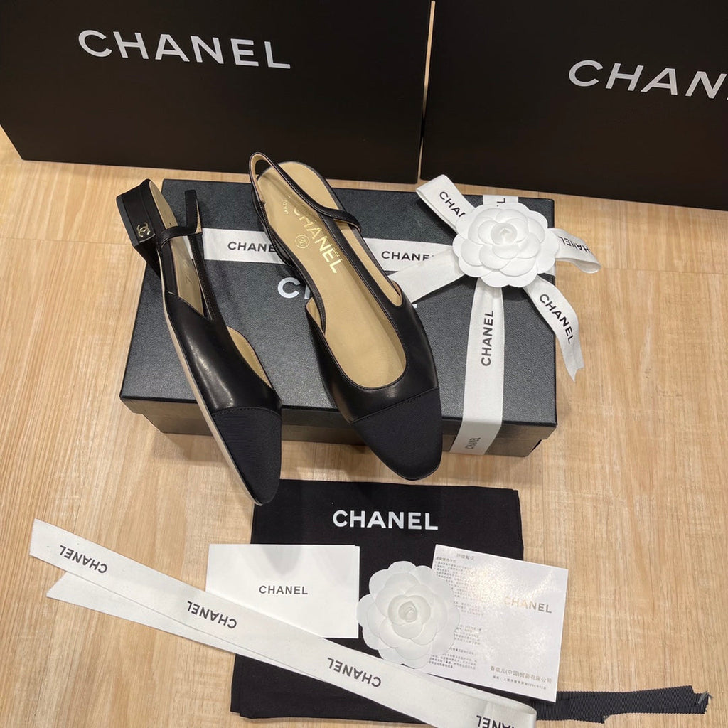 Chanel Classic Slingback Heels