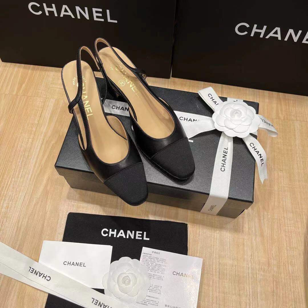 Chanel Classic Slingback Heels
