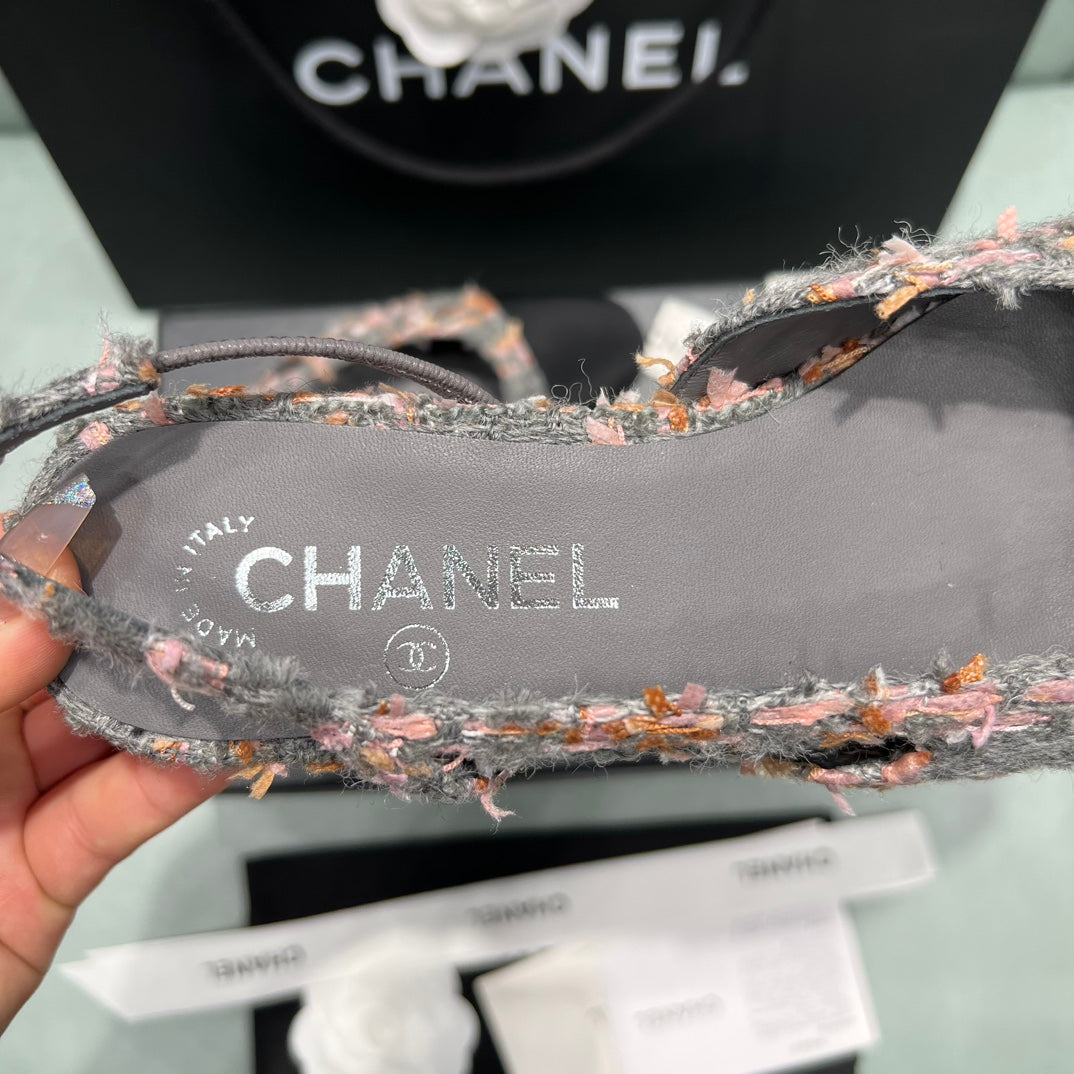 Chanel 2022 Spring/Summer Slingback Sandals