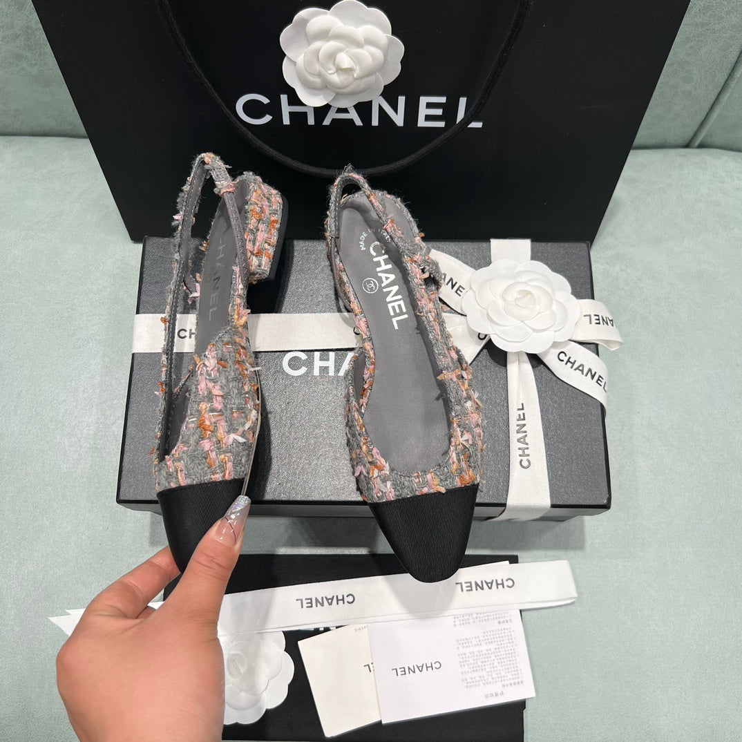Chanel 2022 Spring/Summer Slingback Sandals