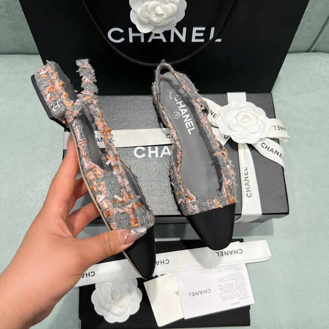 Chanel 2022 Spring/Summer Slingback Sandals