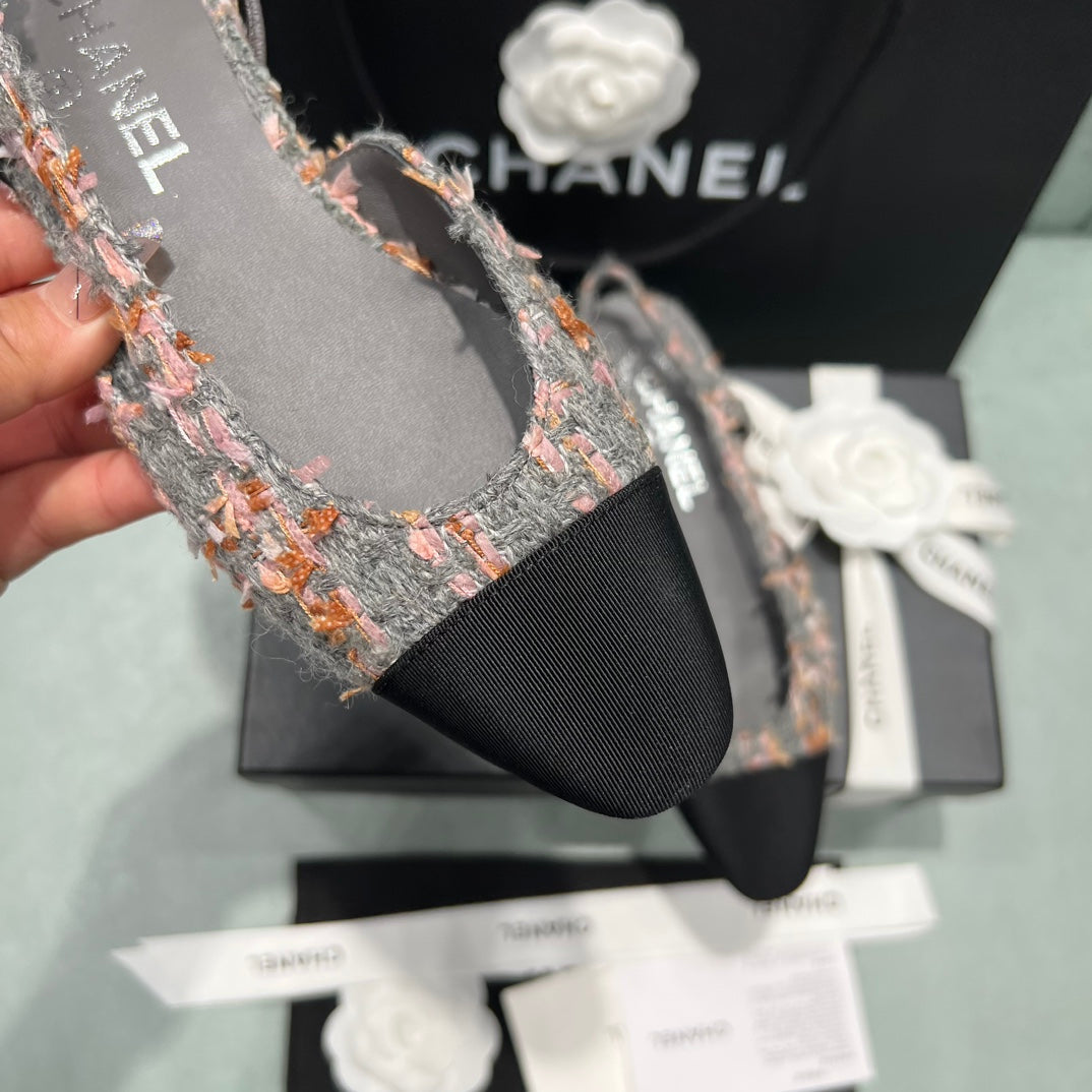 Chanel 2022 Spring/Summer Slingback Sandals
