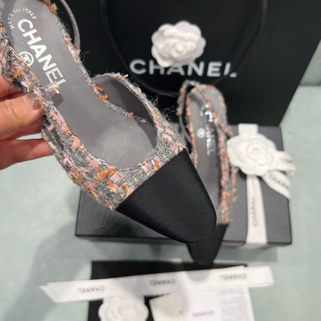 Chanel 2022 Spring/Summer Slingback Sandals