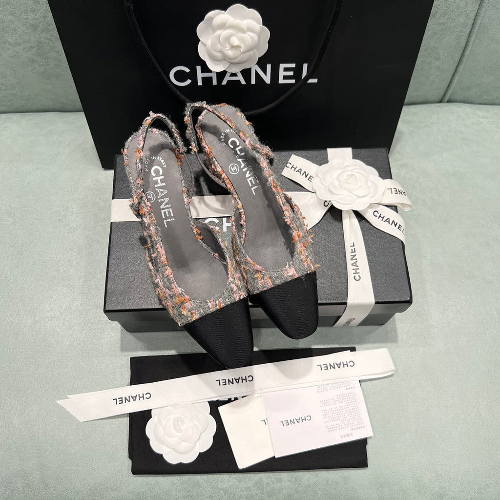 Chanel 2022 Spring/Summer Slingback Sandals