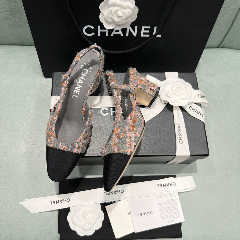 Chanel 2022 Spring/Summer Slingback Sandals
