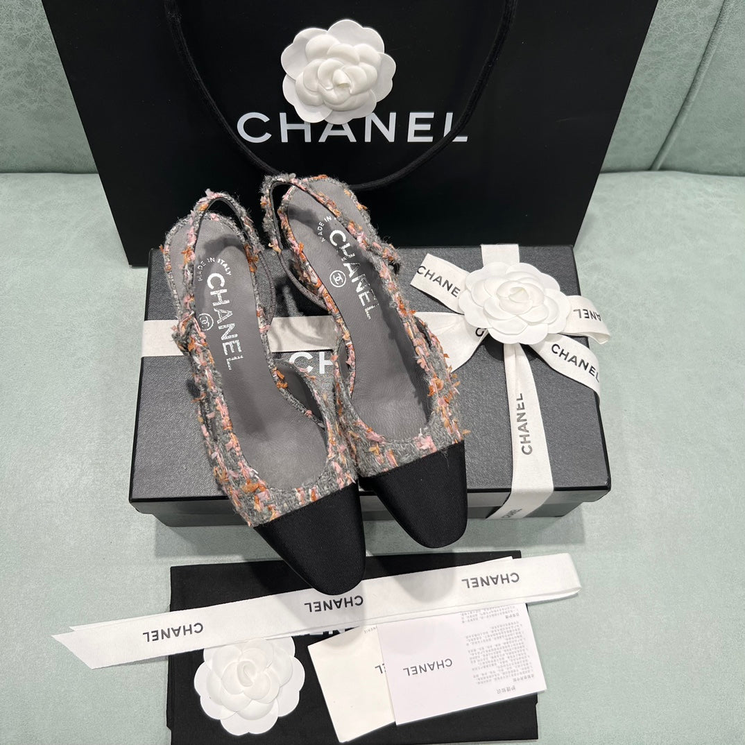 Chanel 2022 Spring/Summer Slingback Sandals