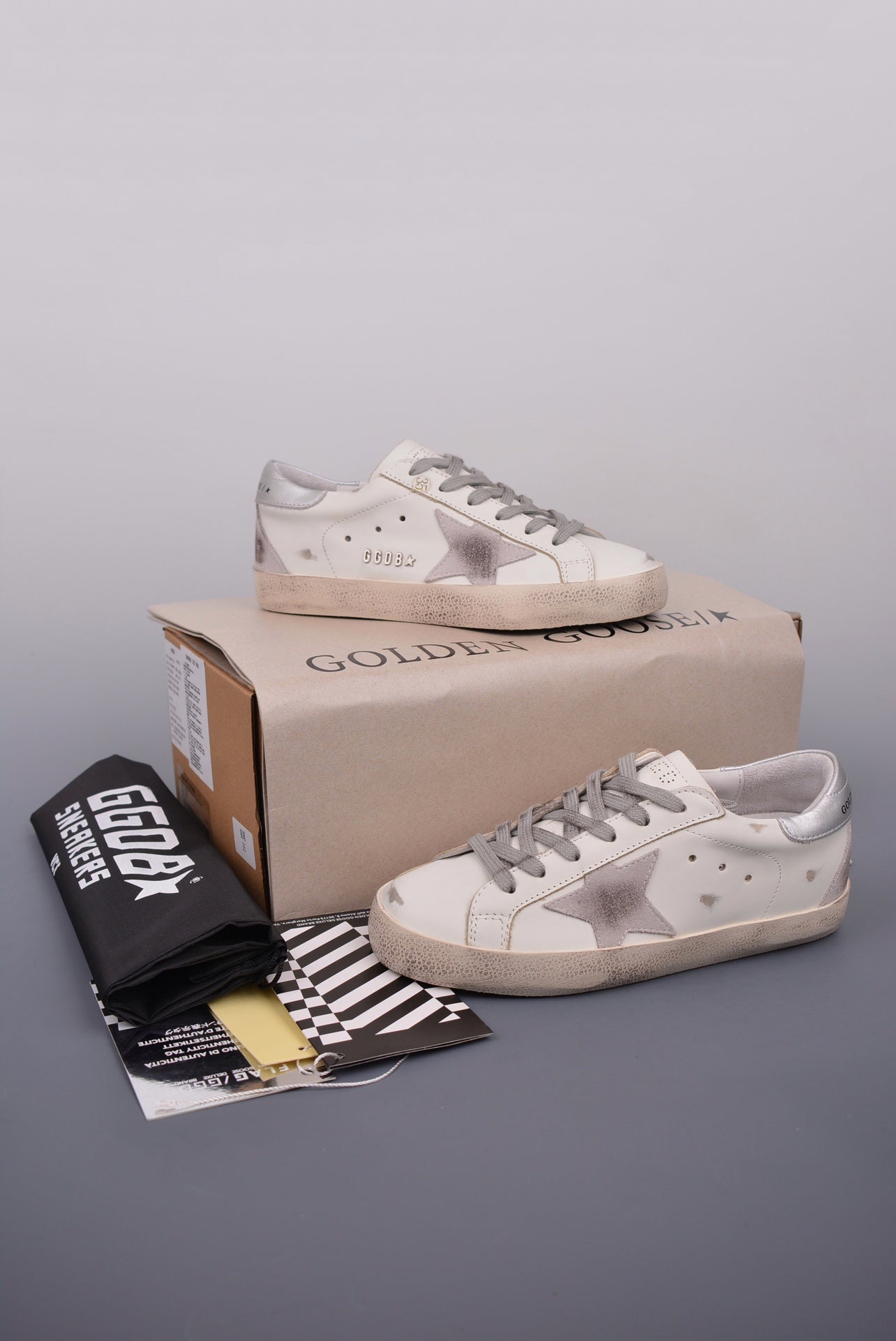 Golden Goose Super Star Distressed Sneakers – 2023 Collection