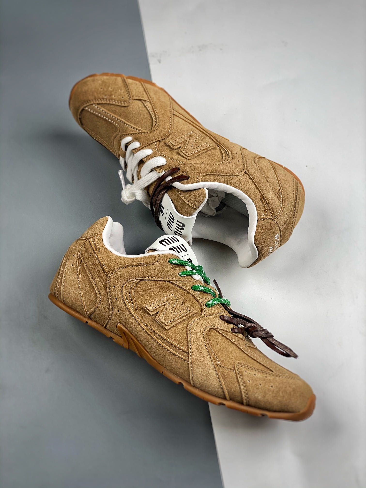 Miu Miu x New Balance NB530 Deconstructed Sneakers – 2024 Collection