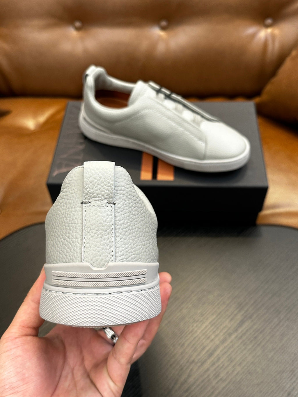 Zegna Triple Stitch™ Low-Top Sneakers