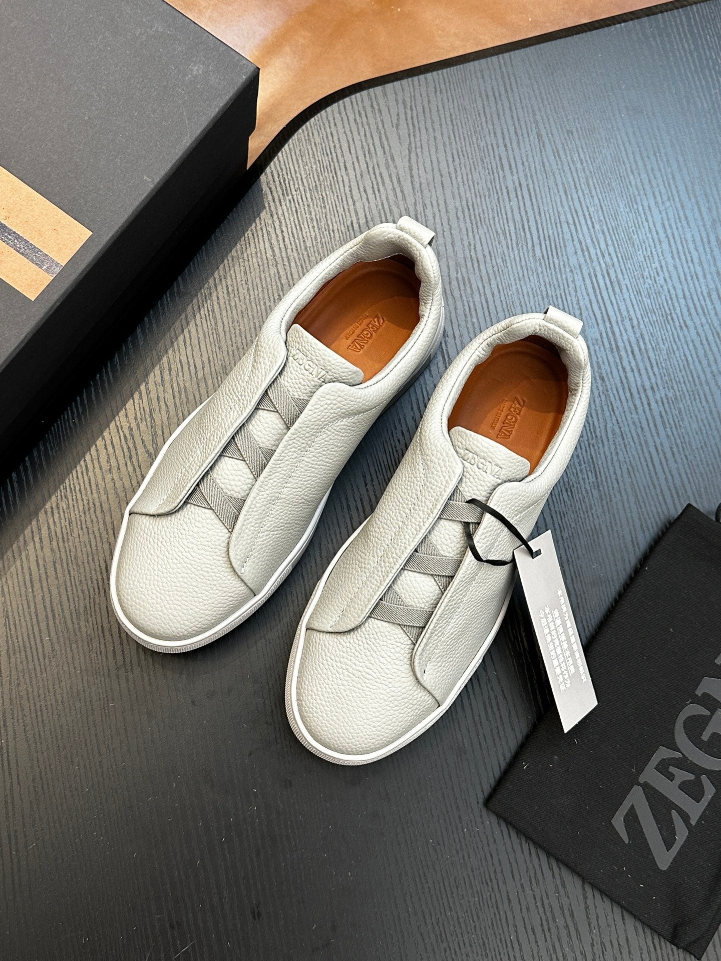 Zegna Triple Stitch™ Low-Top Sneakers