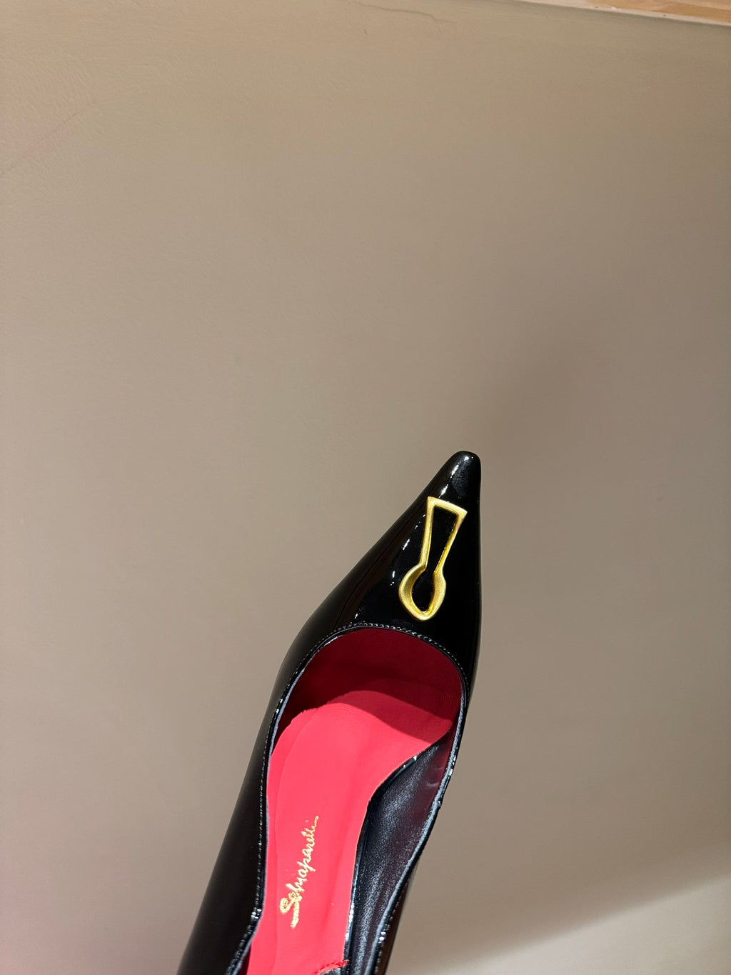 Schiaparelli Irregular Metal Detail Pumps