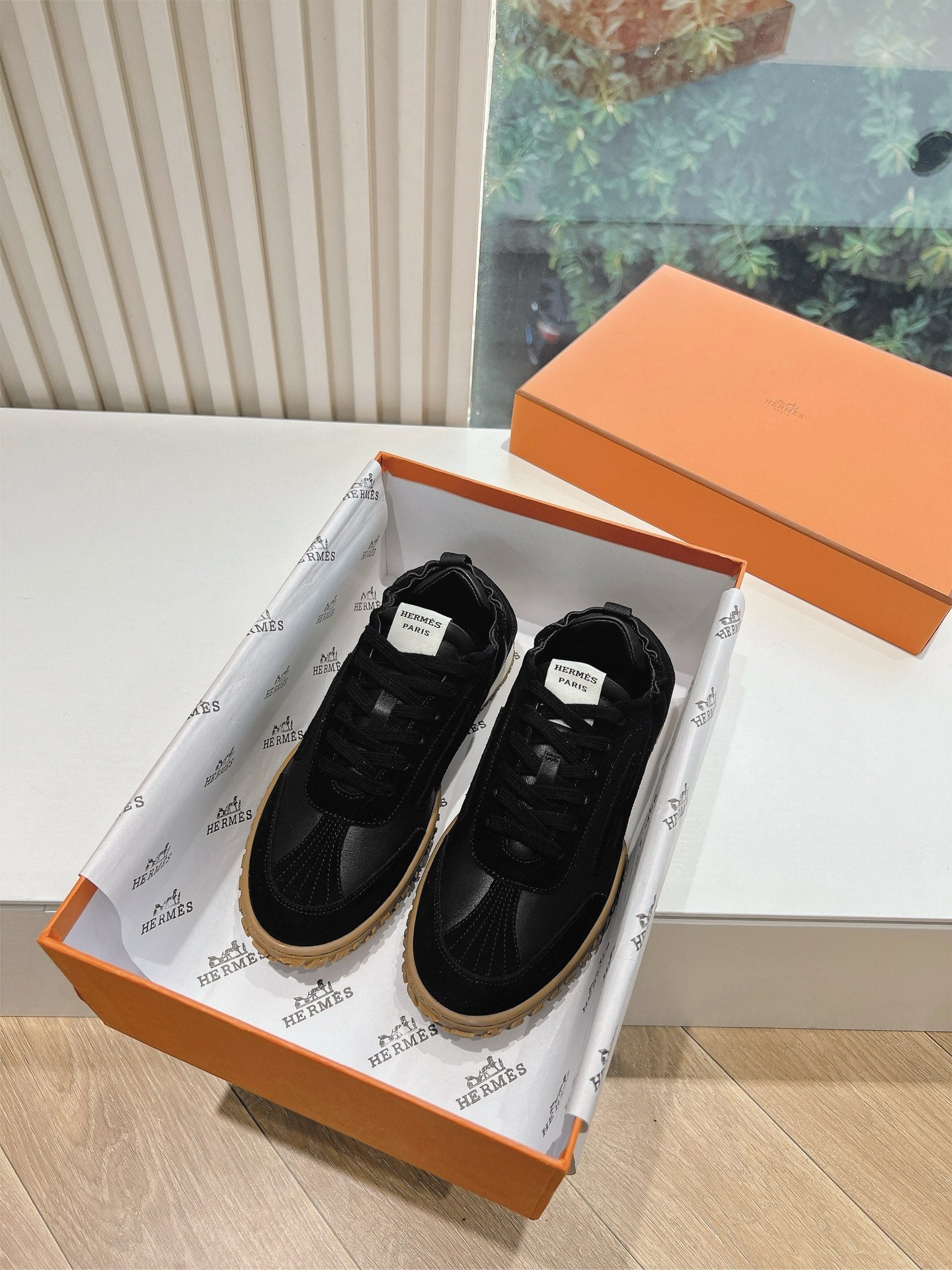 Hermès Bouncing Calfskin Sneakers