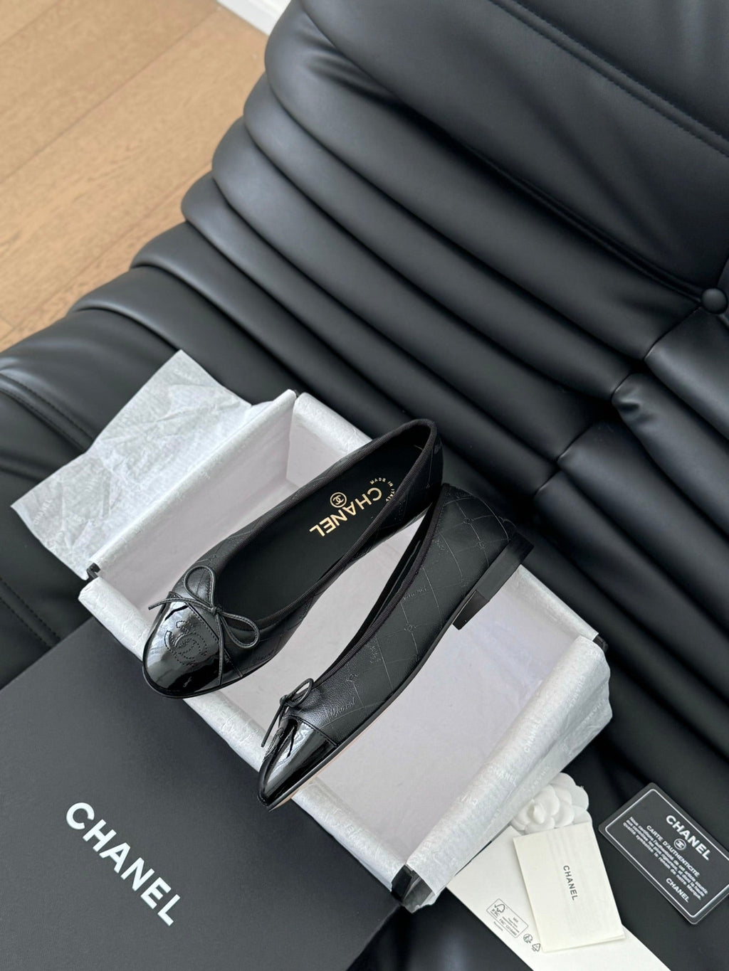 Chanel New Color Ballet Flats