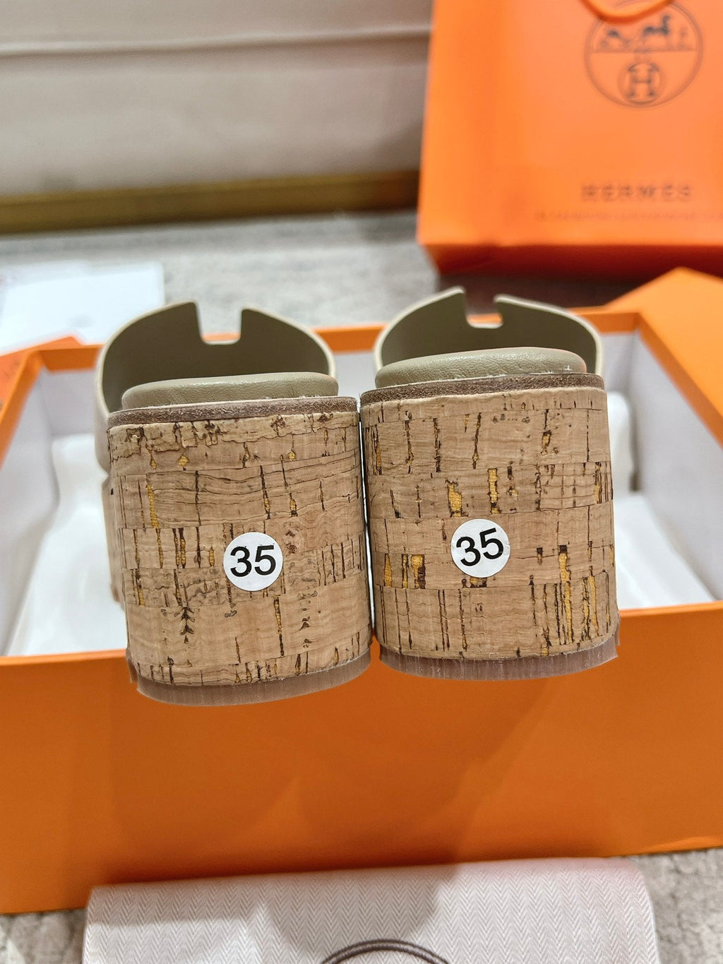 Hermès Wedge Sandals – 2024 Spring/Summer Collection