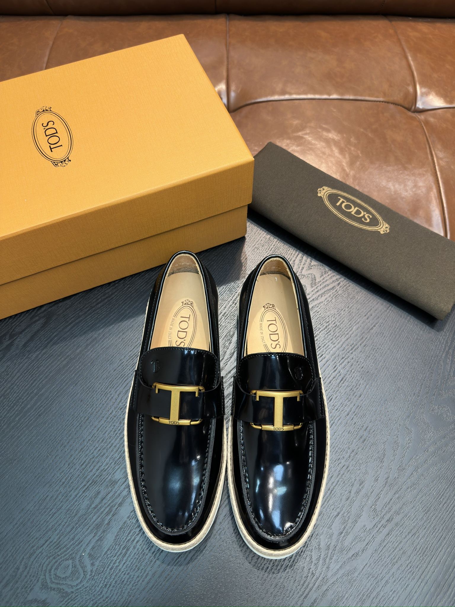 Tod's Gommino Calfskin Loafers