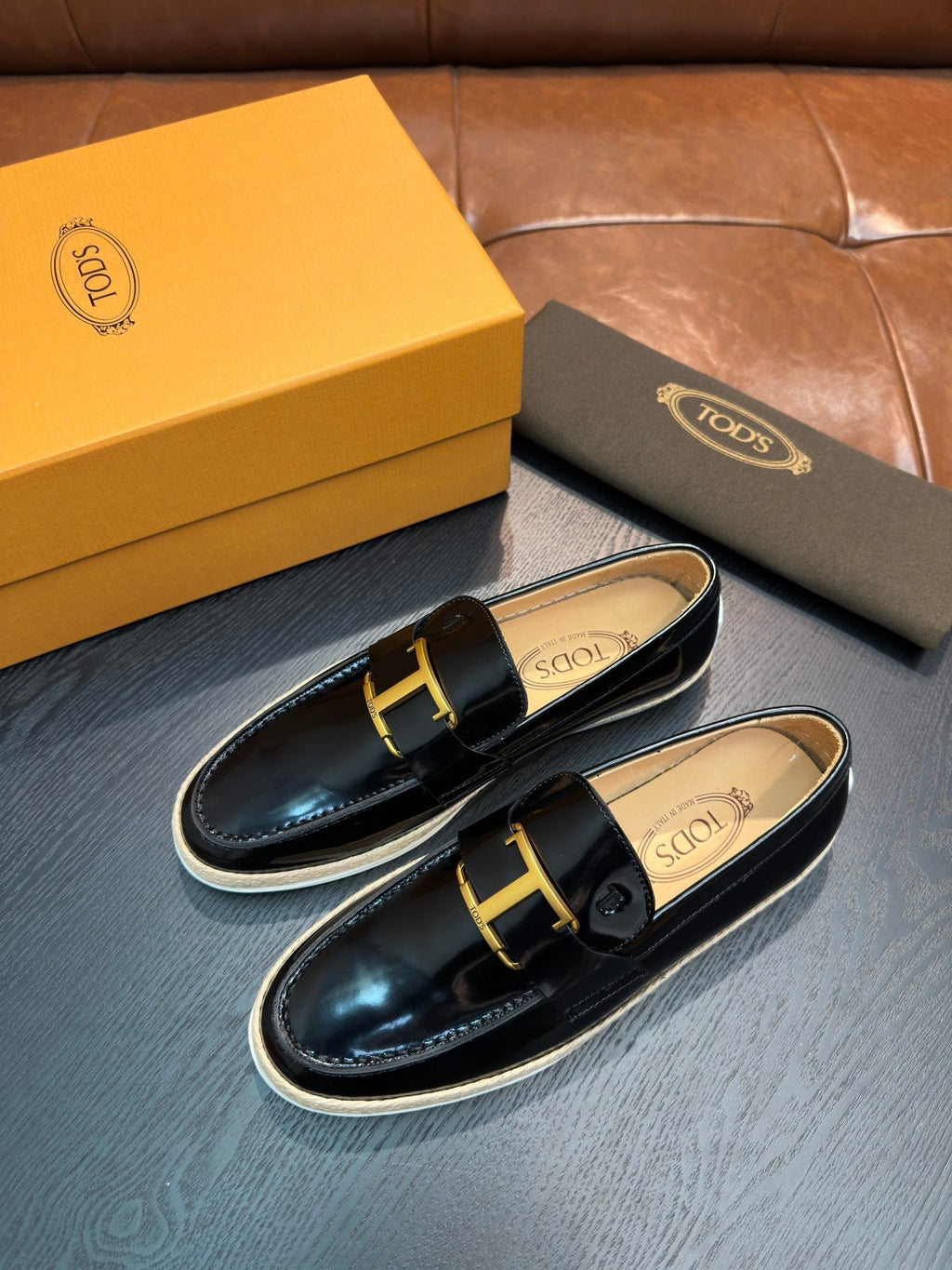 Tod's Gommino Calfskin Loafers