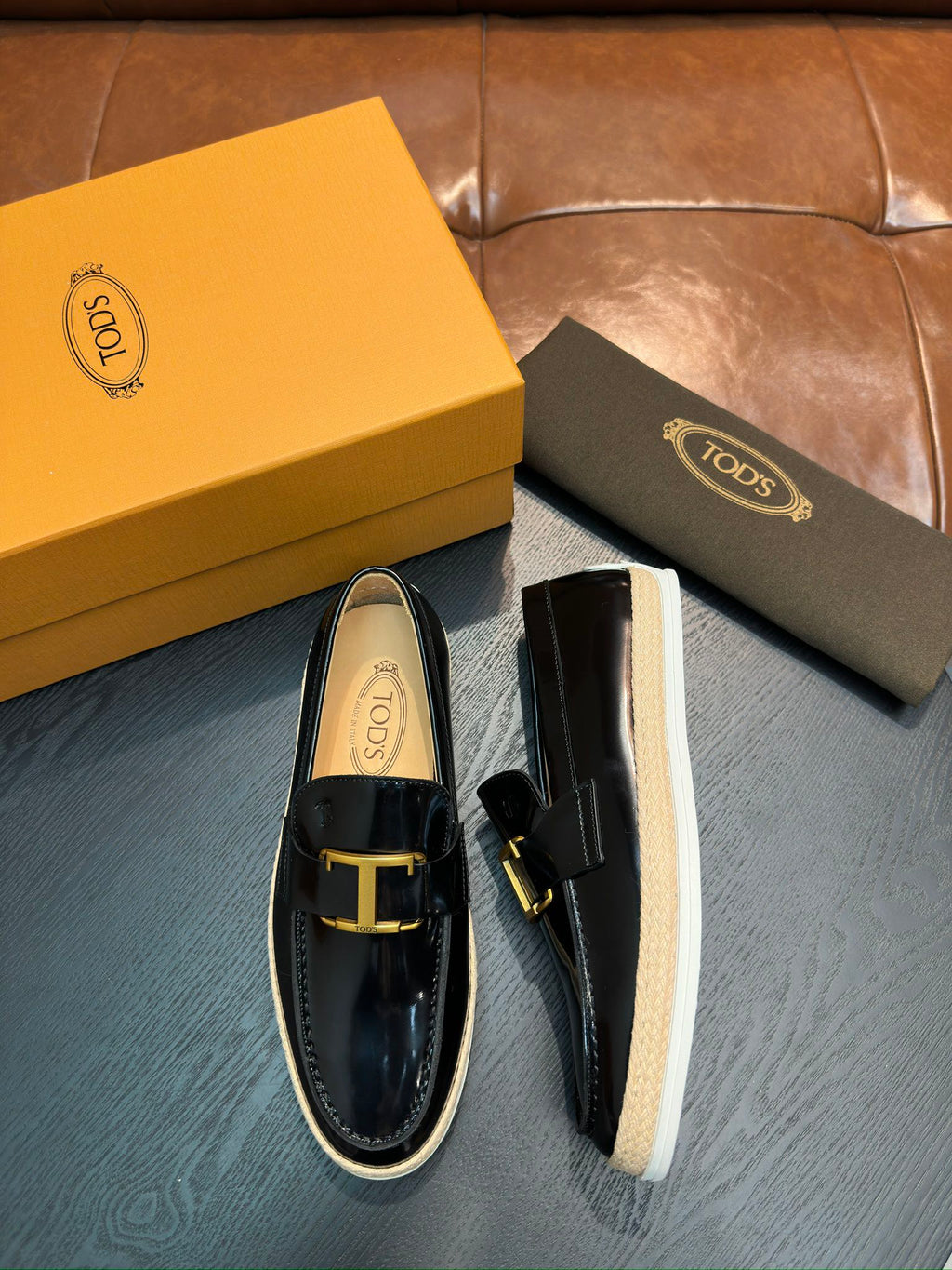 Tod's Gommino Calfskin Loafers