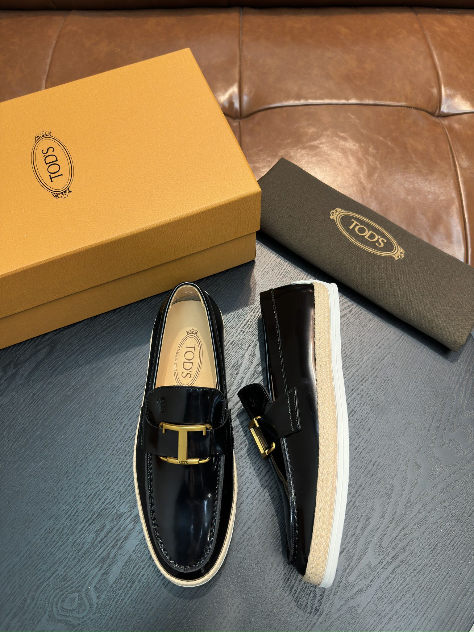 Tod's Gommino Calfskin Loafers