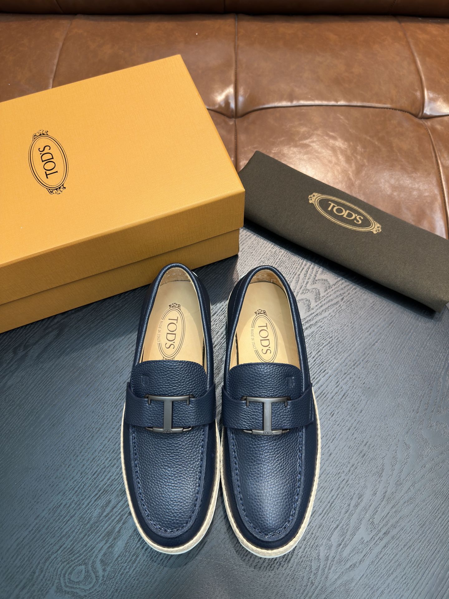 Tod's Gommino Calfskin Loafers