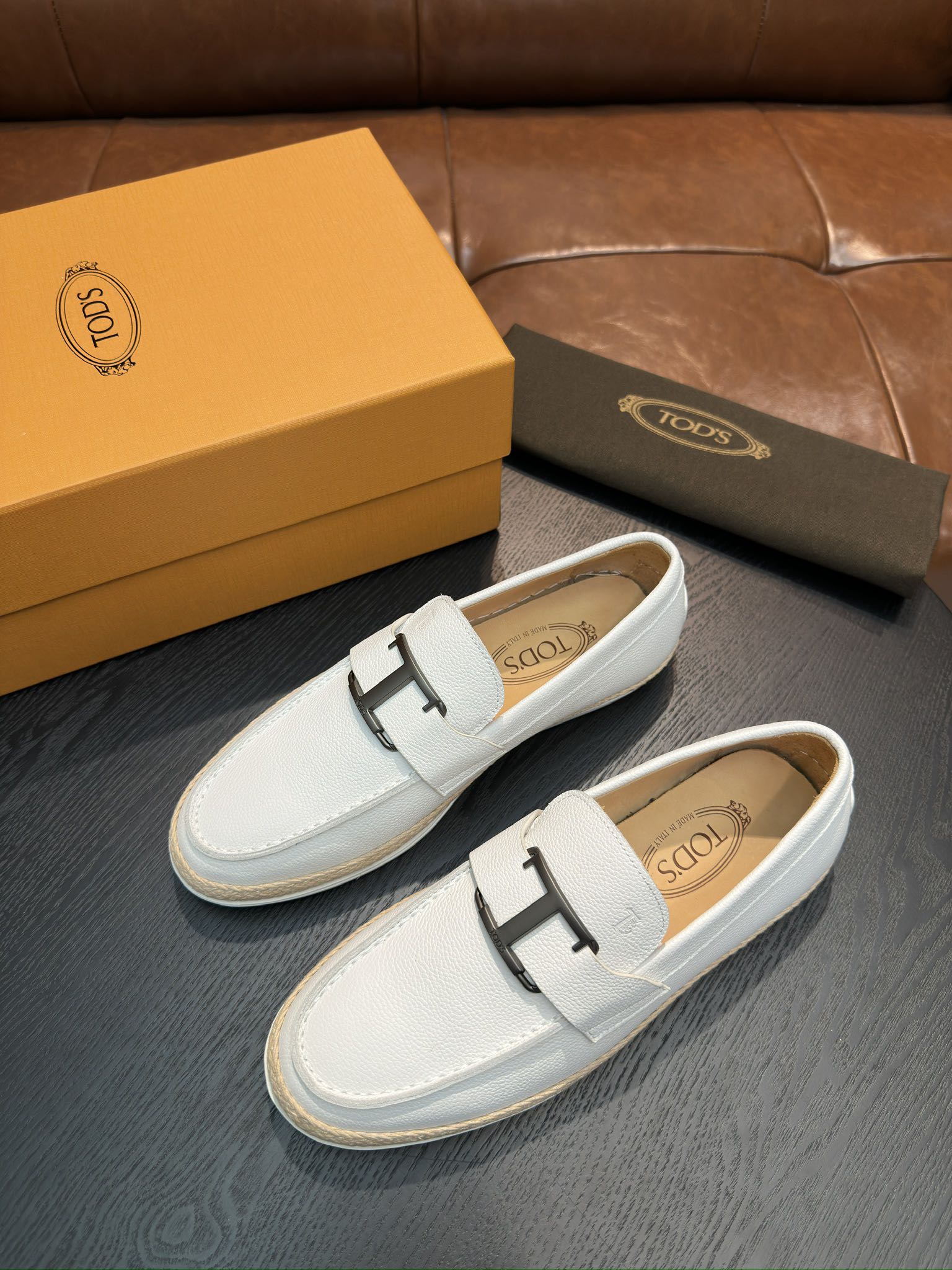 Tod's Gommino Calfskin Loafers
