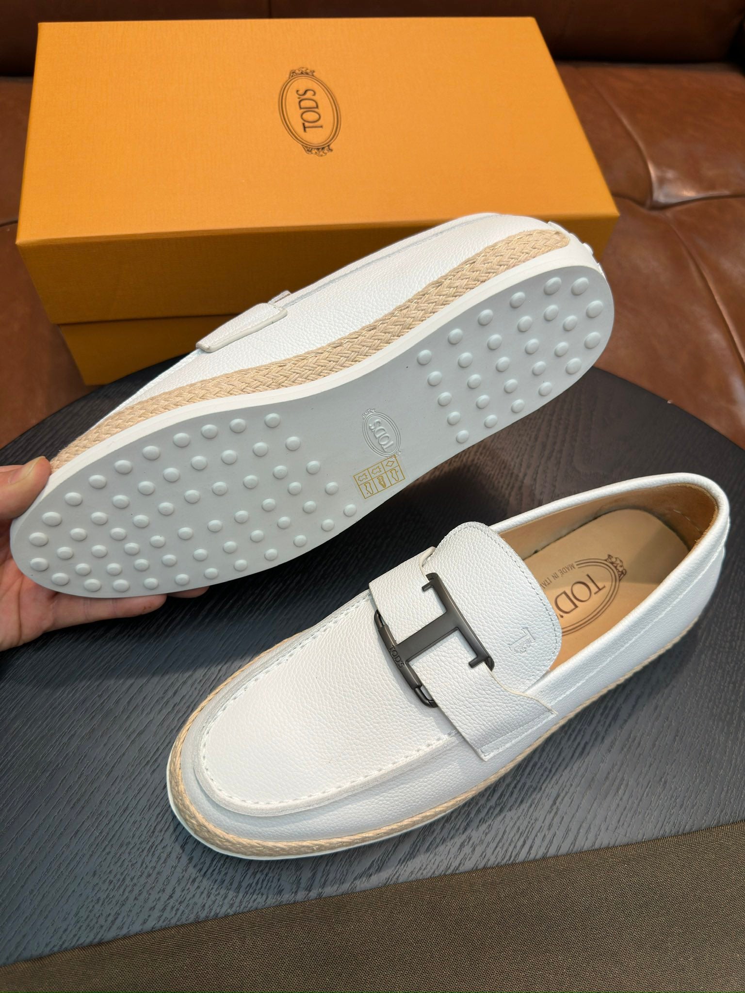 Tod's Gommino Calfskin Loafers