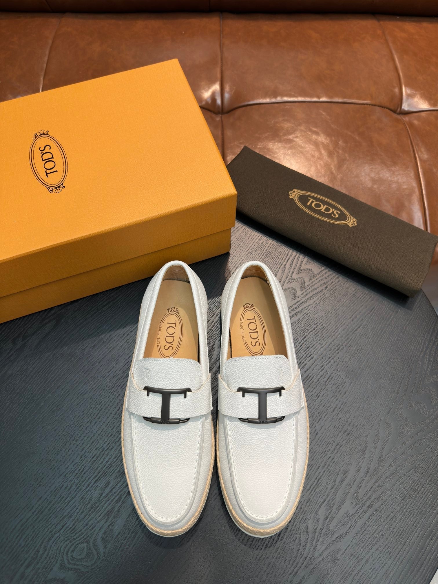 Tod's Gommino Calfskin Loafers