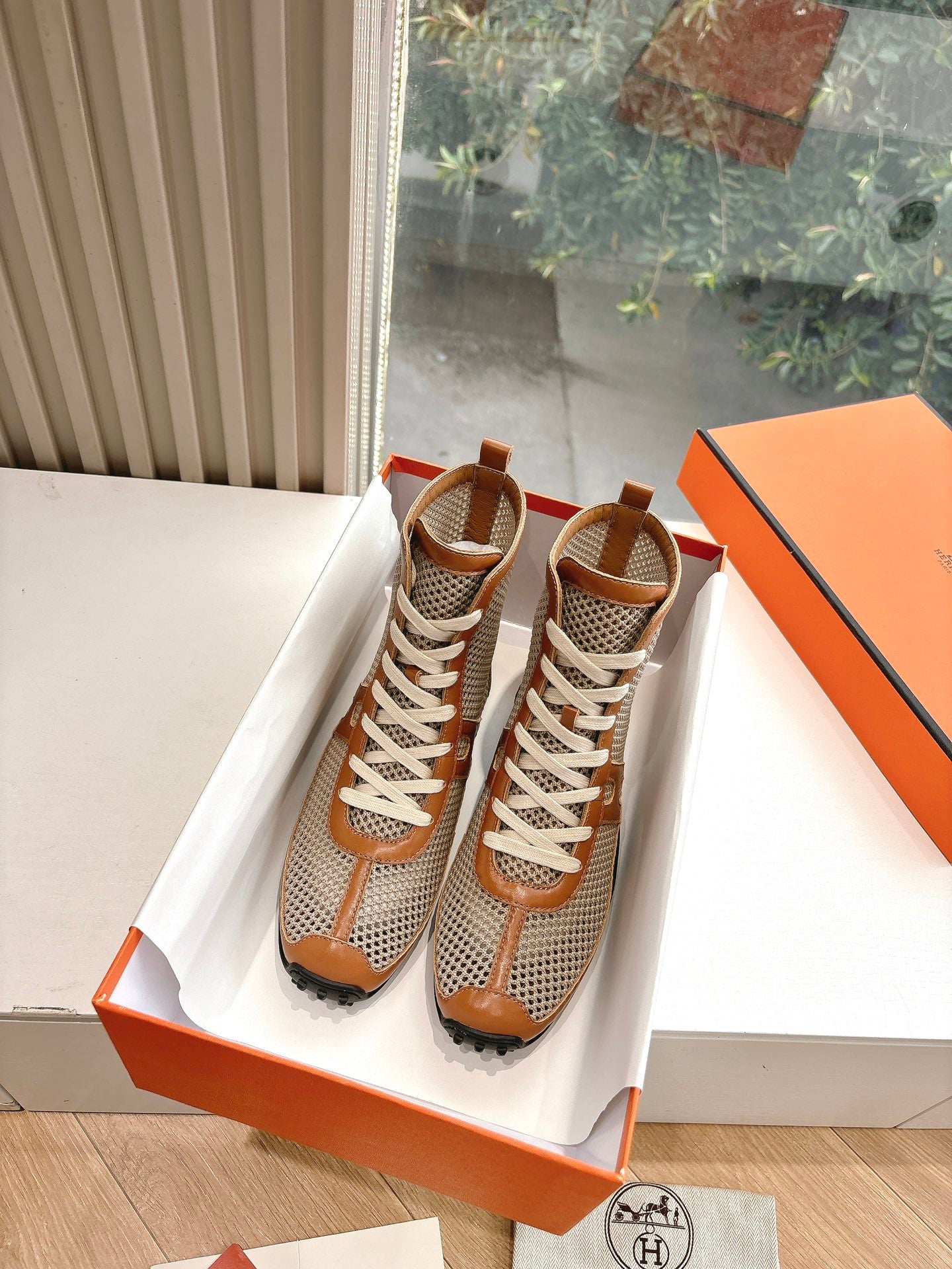 Hermès Bouncing Mesh Sneakers