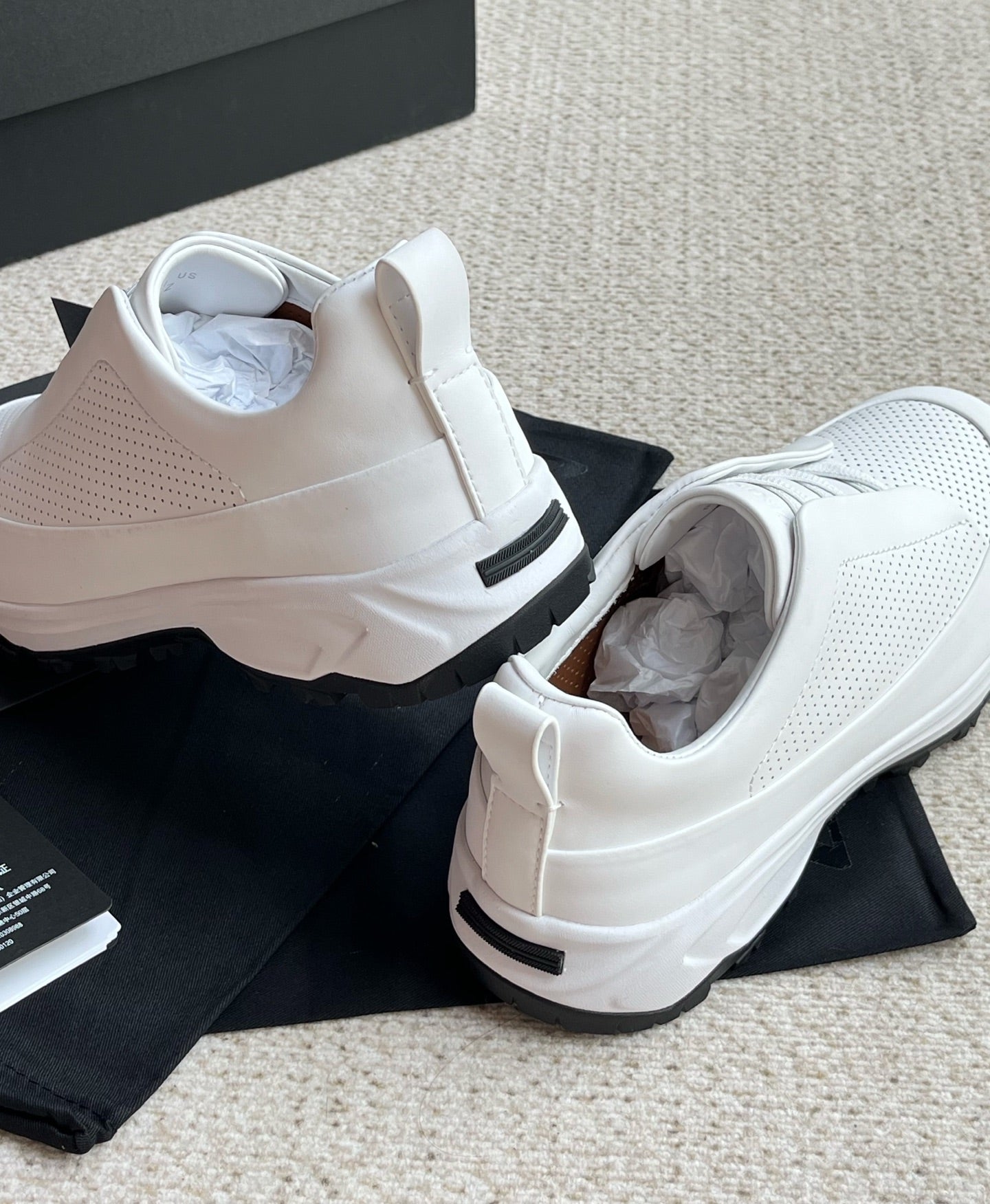 Zegna Triple Stitch™ Monte Perforated Casual Shoes