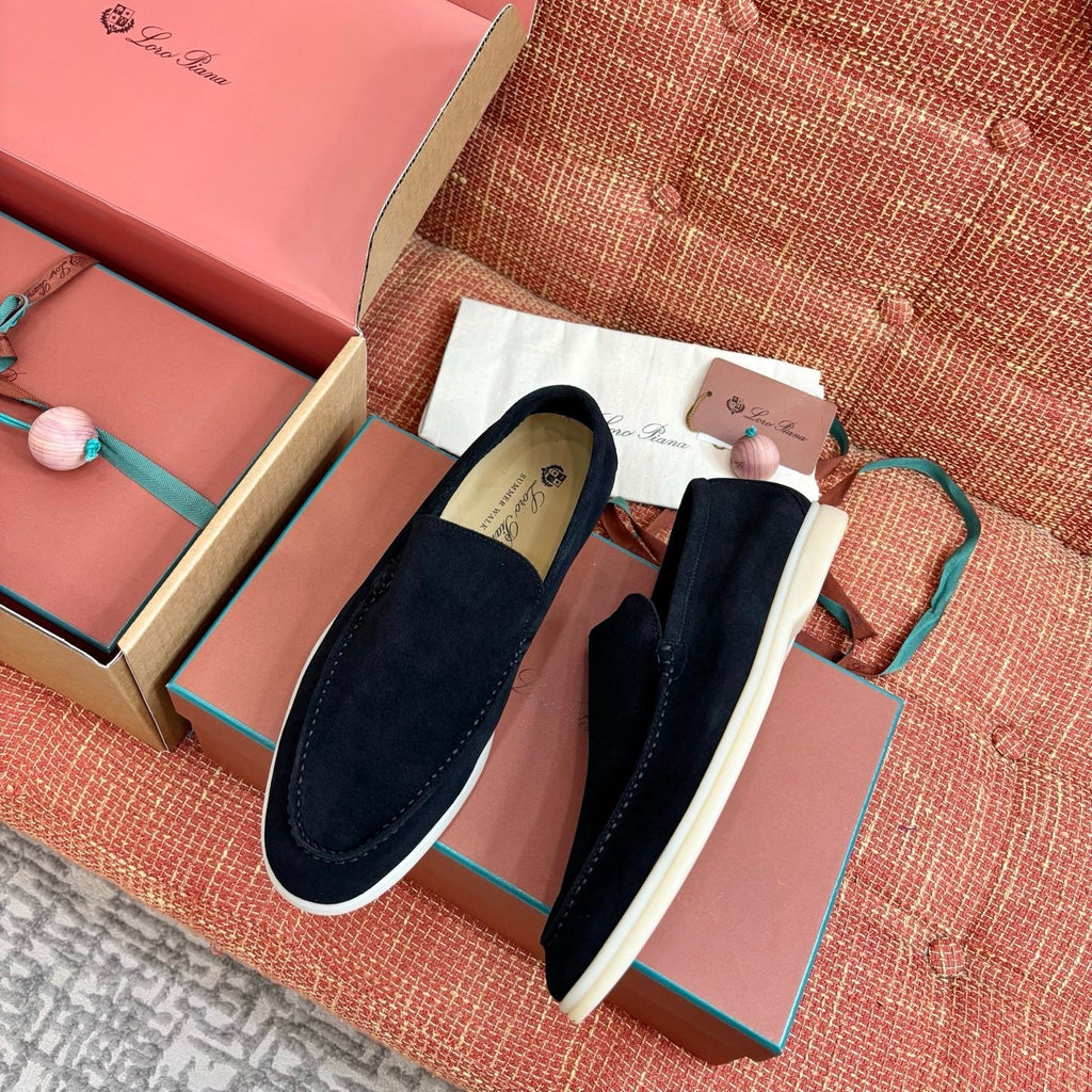 Loro Piana Suede Loafers