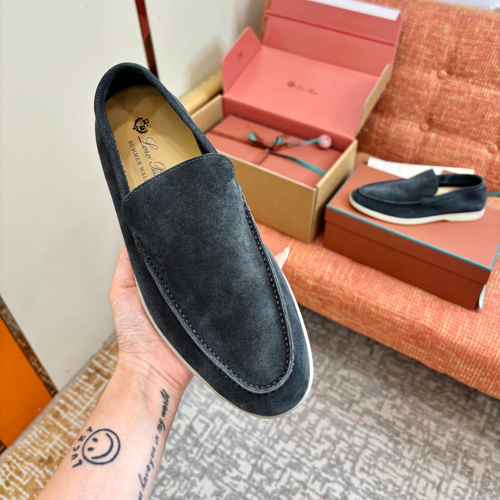 Loro Piana Suede Loafers