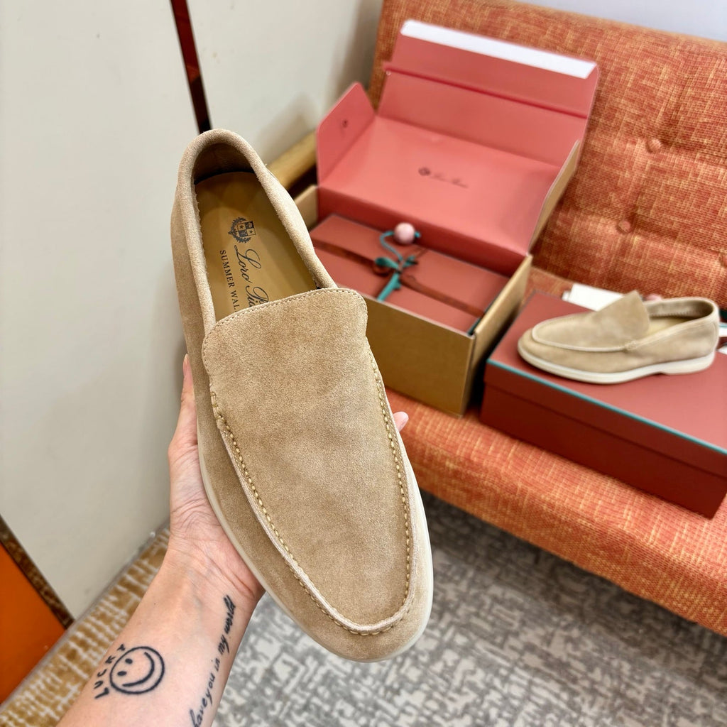 Loro Piana Suede Loafers