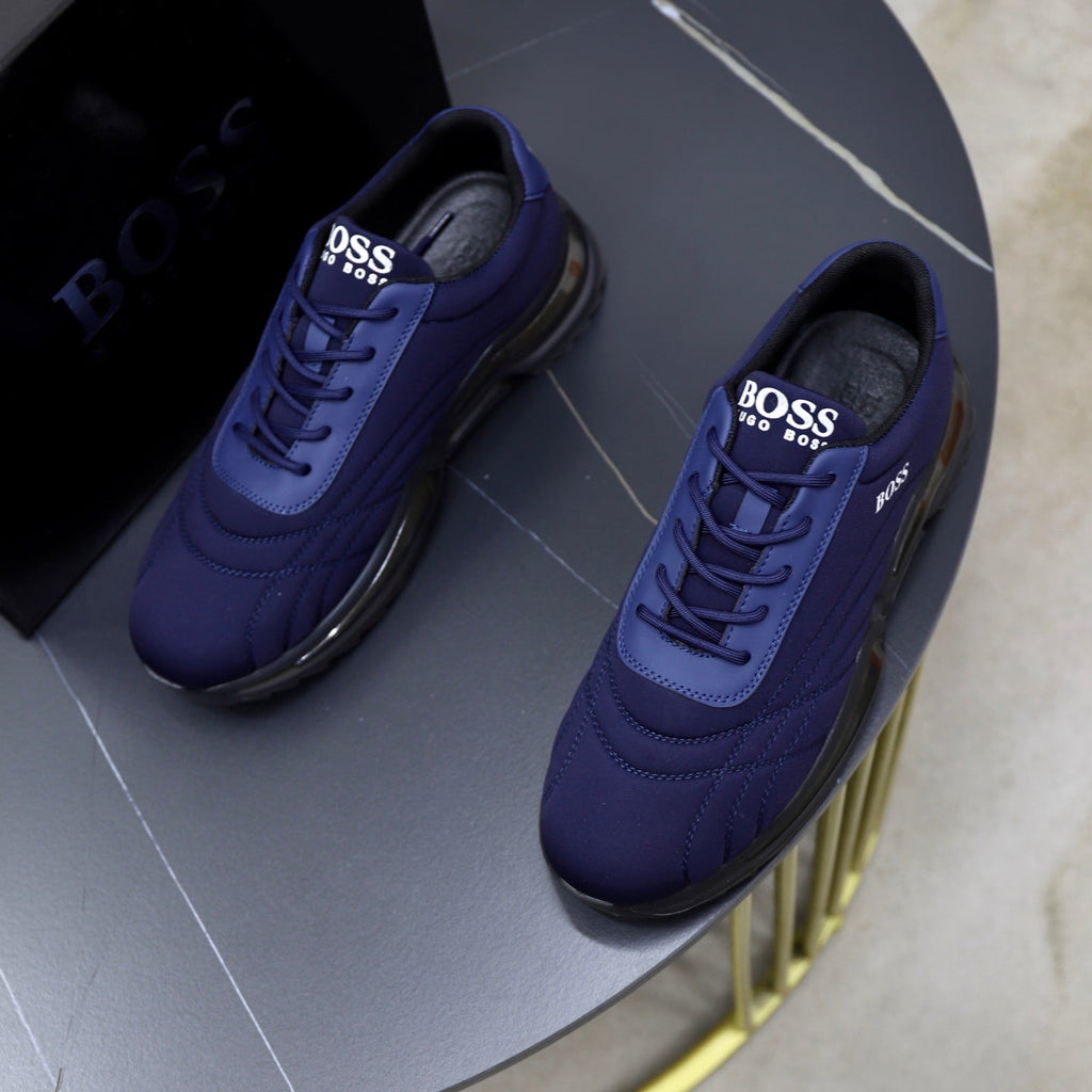 Boss Men's Knit Sport Sneakers